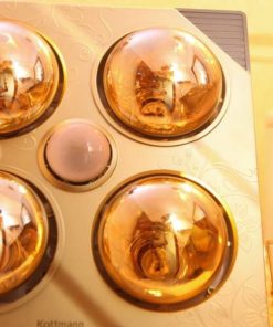 Đèn Sưởi Nhà Tắm Kottmann 4 Bóng Vàng