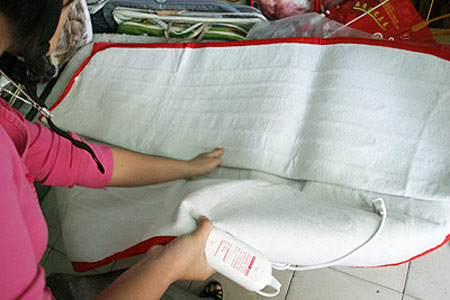 Chăn đệm điện có giặt được không?