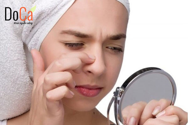 Xông mặt trị mụn đúng cách