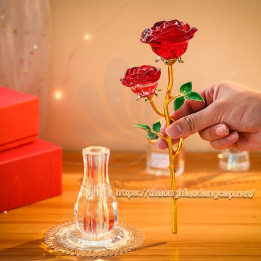 Bông Hồng Pha Lê Athena Vera