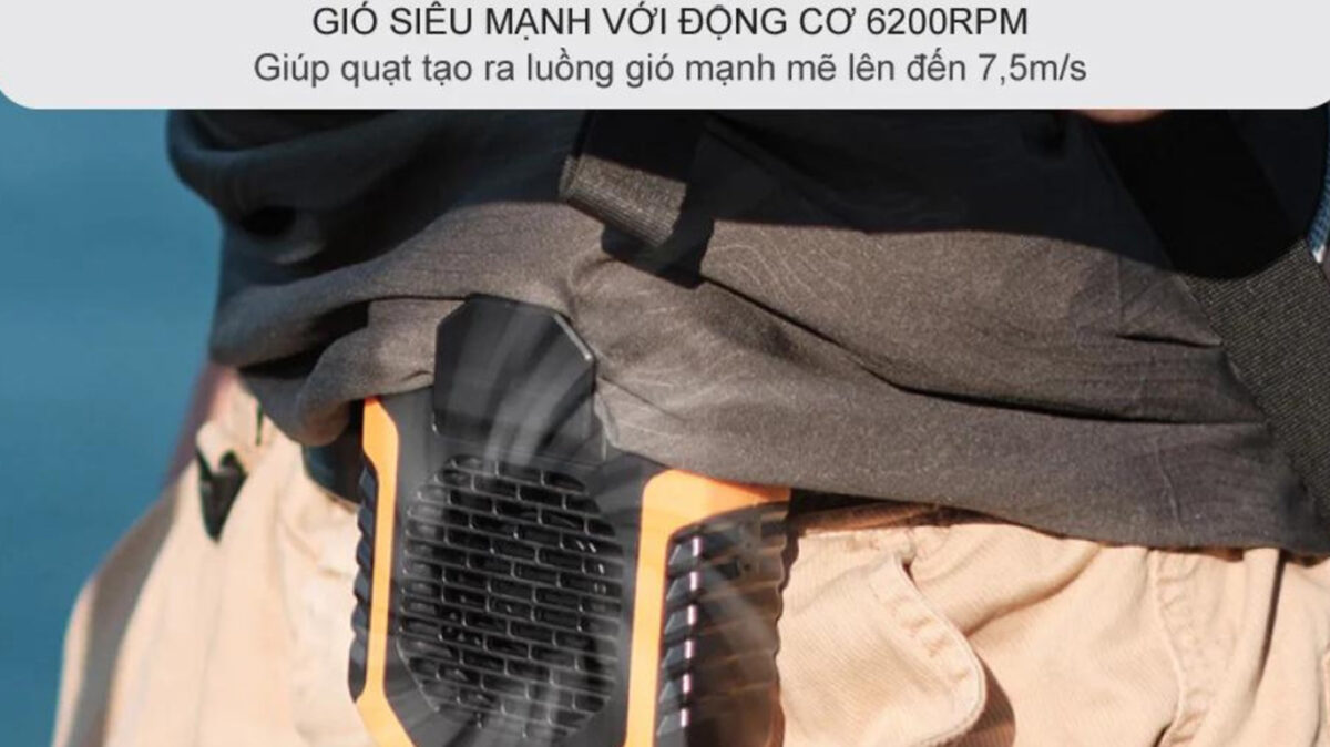 Ưu Điểm Nổi Bật Của Quạt Đeo Thắt Lưng